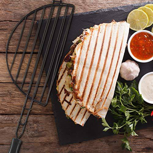 Farberware 5275068 Barbecue Quesadilla Grill Basket, Black - Grill Parts America