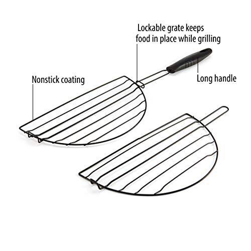 Farberware 5275068 Barbecue Quesadilla Grill Basket, Black - Grill Parts America