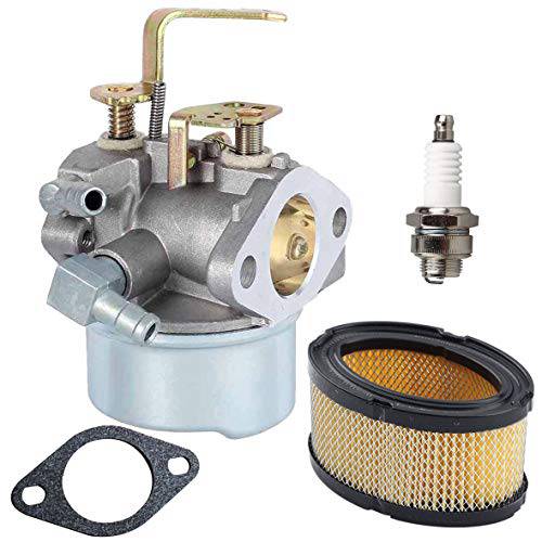 New 640152 Carburetor + 33268 Air Filter+ Spark Plug for Tecumseh HP Engine Snow Blower Mower 5000w Generator - Grill Parts America