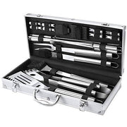 FYLINA BBQ Grill Tool Set, 21-Piece Heavy Duty Stainless Steel Grilling Utensils Tools with Aluminum Storage Case - Grill Parts America