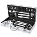 FYLINA BBQ Grill Tool Set, 21-Piece Heavy Duty Stainless Steel Grilling Utensils Tools with Aluminum Storage Case - Grill Parts America