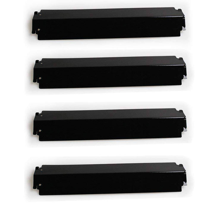 Direct Store Parts DP125 Heat Shields (4-Pack) - Porcelain Steel Replacement For Gas Grills