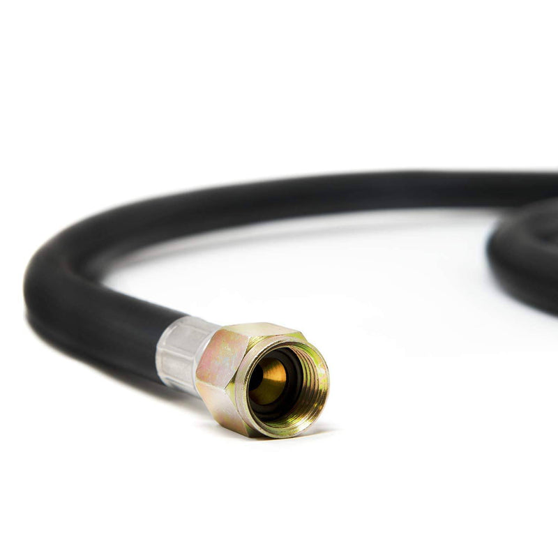 Gas One 4 ft High Pressure Propane 0-20 PSI Adjustable Regulator with QCC-1 type Hose - Works With Newer U.S. Propane Tanks - Grill Parts America
