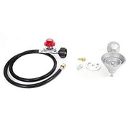 GasOne 50200+2109 Gas ONE High Pressure Cast-Iron Round Burner Head with Brass Fitting O - Grill Parts America