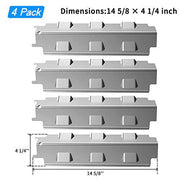 GASPRO 14 5/8 inch Thick Metal Heat Plate for Charbroil, Nexgrill 720-0830H, Kenmore and Other Grill, Upgraded Stainless Steel - Grill Parts America