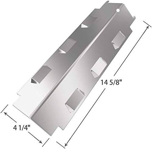 GASPRO 14 5/8 inch Thick Metal Heat Plate for Charbroil, Nexgrill 720-0830H, Kenmore and Other Grill, Upgraded Stainless Steel - Grill Parts America