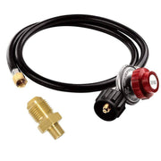 GASPRO 4FT 20 PSI Adjustable High Pressure Propane Regulator with Hose, LP Gas Grill Regulator Hose - Grill Parts America