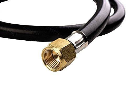 GASPRO 4FT 20 PSI Adjustable High Pressure Propane Regulator with Hose, LP Gas Grill Regulator Hose - Grill Parts America