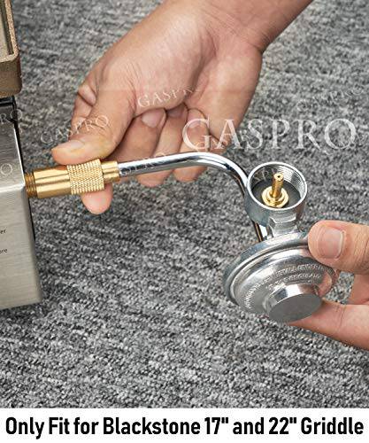 GASPRO Regulator Replacement for Blackstone 17" and 22" Tabletop Griddle - Grill Parts America