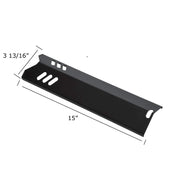 GasSaf 15 inch Heat Plate Replacement for Backyard GBC1460W, GBC1461W, (15" x 3 13/16")(5-Pack) - Grill Parts America