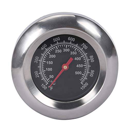 GasSaf 3" BBQ Temperature Gauge Thermometer Replacement for Master Forge, Cuisinart, Backyard, Uniflame and Other Gas Grill - Grill Parts America