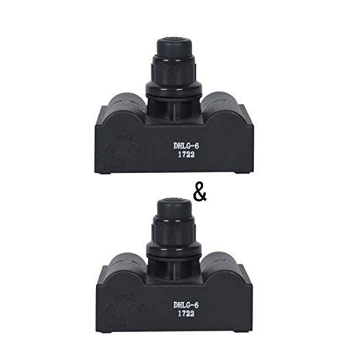 GasSaf 6 Outlet Push Button Igniter AA Battery BBQ Ignitor Replacement (2 Packs) - Grill Parts America
