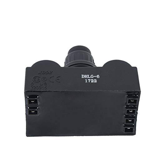 GasSaf 6 Outlet Push Button Igniter AA Battery BBQ Ignitor Replacement (2 Packs) - Grill Parts America