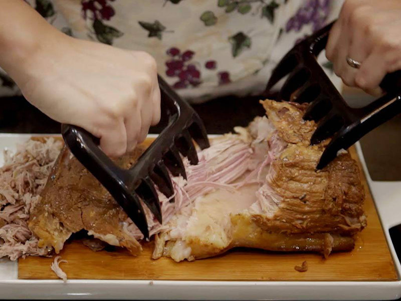 GK's 3 + 3 BBQ Man's Dream Set: Silicone BBQ Grill Gloves Plus Meat Shredder Claws Plus Silicone Basting Brush Plus 3 eBooks w/ Recipes - Grill Parts America