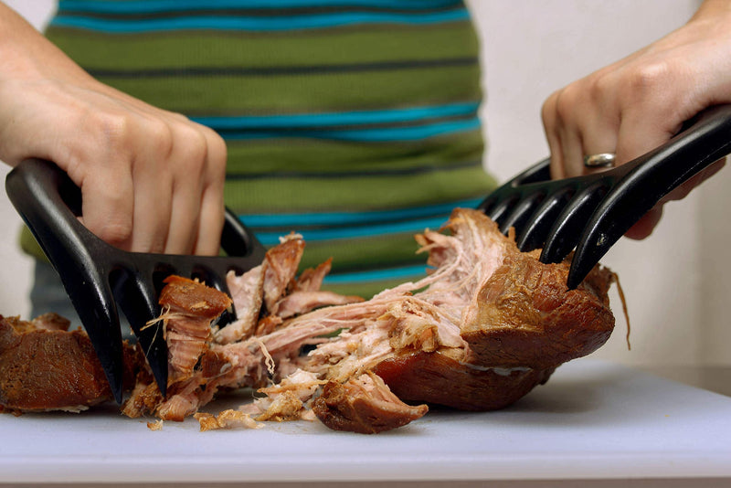 GK's 3 + 3 BBQ Man's Dream Set: Silicone BBQ Grill Gloves Plus Meat Shredder Claws Plus Silicone Basting Brush Plus 3 eBooks w/ Recipes - Grill Parts America