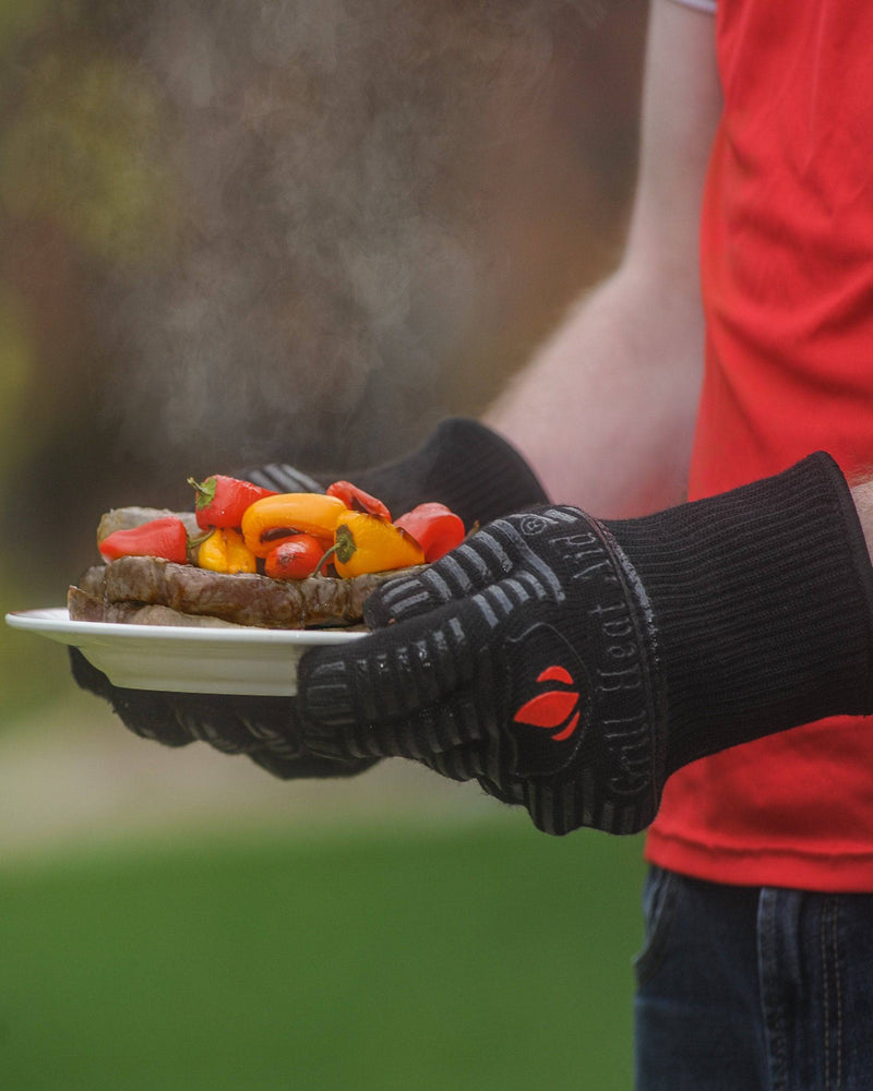 GRILL HEAT AID Extreme Heat Resistant BBQ Gloves. - Grill Parts America