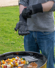 GRILL HEAT AID Extreme Heat Resistant BBQ Gloves. - Grill Parts America