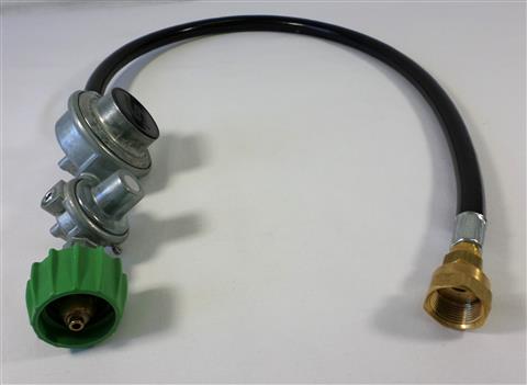 Commercial 2-Stage Regulator - 30in. HD Hose - 3/8in. Fittings - Grill Parts America