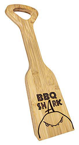 Premium BBQ Scraper for Grill with Great Gift Box - Bristle Free Brush Cleaner Alternative - Bamboo Wood - Grill Parts America