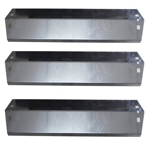 BBQ Replacement Stainless Steel Heat Plate (3-Pack) For Chargriller  (Dims: 18 15/16 X 3 7/8" ) - Grill Parts America