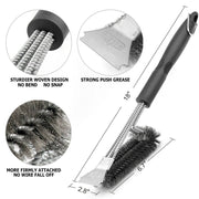 GRILLART Grill Brush and Scraper - Extra Strong BBQ Cleaner - Grill Parts America