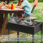 GRILLART Grill Brush Bristle Free & Wire Combined BBQ Brush - Grill Parts America