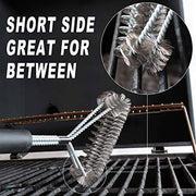 GRILLART Grill Brush Bristle Free & Wire Combined BBQ Brush - Grill Parts America
