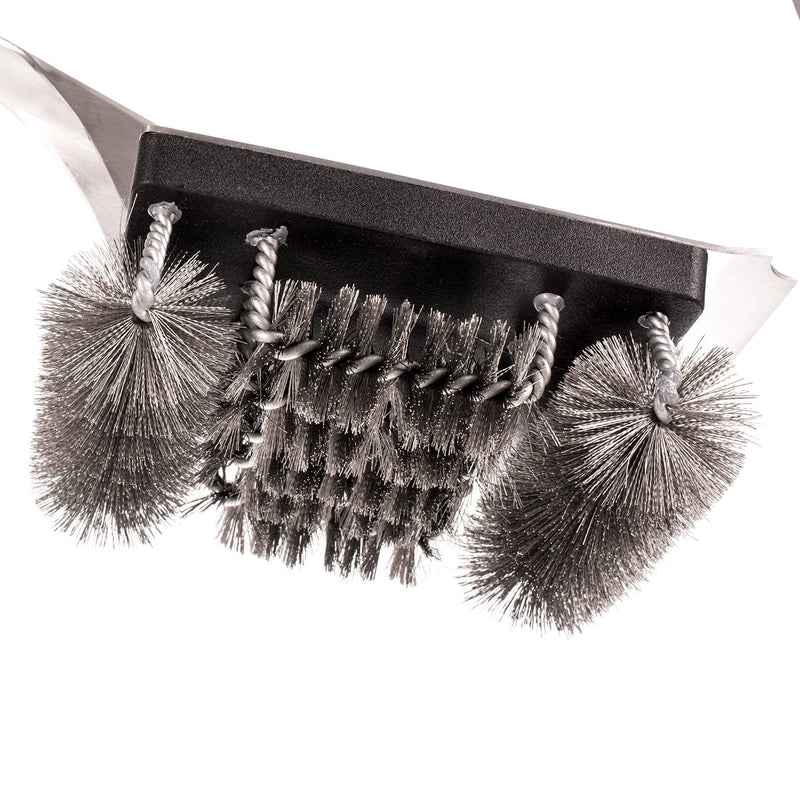 Grillinator Replacement Brush Head Grill Brush (Steel) - Grill Parts America