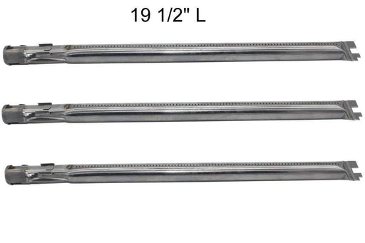 Grilling Corner 19 1/2" Stainless Steel Main Burner Tube 62752 (3-Pack) - Grill Parts America