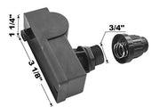Grillkid SG01 Spark Generator Replacement for Select Gas Grill Models by Broil-Mate, Sterling and Others, 1 Male Spade Connector Outlets - Grill Parts America