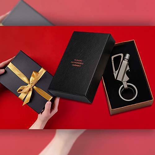 Keychain Bottle Opener Flint Fire Starter Permanent Match Multi-tool Keychain Waterproof Keychain - Grill Parts America