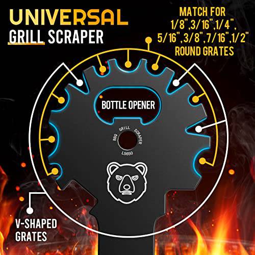 Grill Cleaner Scraper Gadget Tool - Grill Parts America