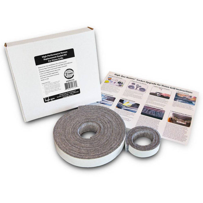 High-Performance Nomex Gasket Upgrade Kit for Vision Grill - 2yr Warranty - Grill Parts America