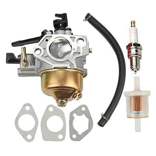 Hilom Carburetor Carb with Fuel Filter Spark Plug for Honda - Grill Parts America