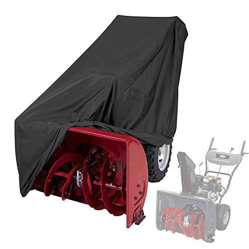 Himal Snow Thrower Cover-Heavy Duty Polyester,Waterproof,UV Protection,Universal Size for Most Electric Two Stage Snow Blowers with Carry Bag - Grill Parts America