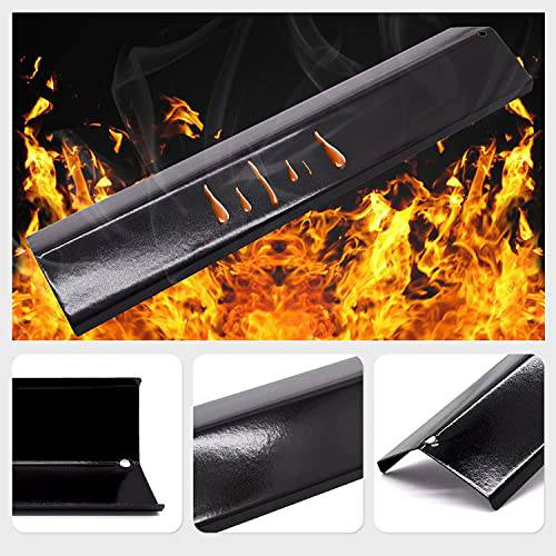 Hiorucet Grill Replacement Parts for Brinkmann 810-2410-S, 810-1420-0, 810-1420-1, 810-1470-0 Grill Models. Grill Burner, Porcelain Heat Plate, Adjustable Carryover Tubes Replacement for Brinkman - Grill Parts America