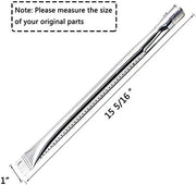 Hiorucet Grill Replacement Parts for Brinkmann 810-2410-S, 810-1420-0, 810-1420-1, 810-1470-0 Grill Models. Grill Burner, Porcelain Heat Plate, Adjustable Carryover Tubes Replacement for Brinkman - Grill Parts America