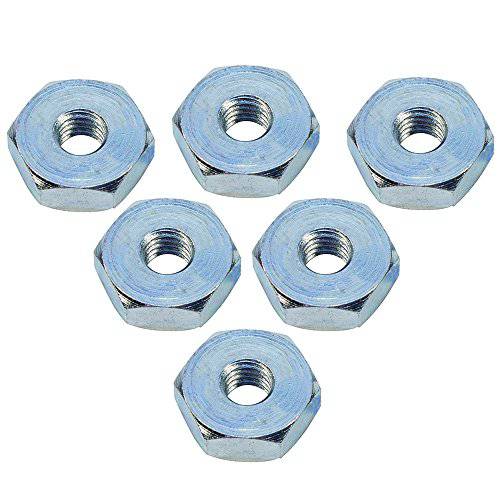 Hipa (Pack of 6 Sprocket Cover Bar Nut for STIHL 017 018 020 020T 021 023 023L 025 MS170 MS170C MS180 MS200 MS200T MS210 MS230 MS250 Chainsaw - Grill Parts America