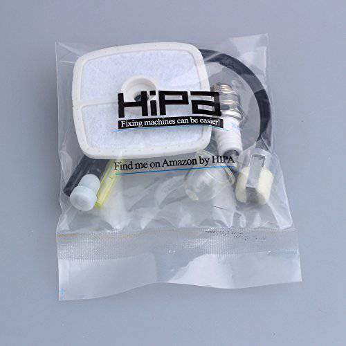 Hipa Tune Kit with Air Filter Spark Plug Primer Bulb for Echo GT225 GT225i PAS225 PE225 PPF225 SHC225 SHC225s SRM225 SRM225i SRM225SB SRM225U Trimmer - Grill Parts America