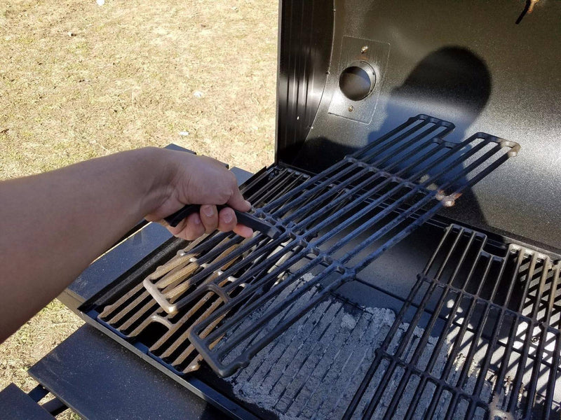 Hisencn Cast Iron Barbecue Universal Grid Lifter, Grate Lifters, 8" Long - Grill Parts America
