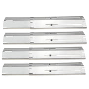 Hisencn Universal Replacement Heavy Duty Adjustable Stainless Steel Heat Plate Shield, Brinkmann Gas Grill, Extends from 11.75" up to 21" L - Grill Parts America