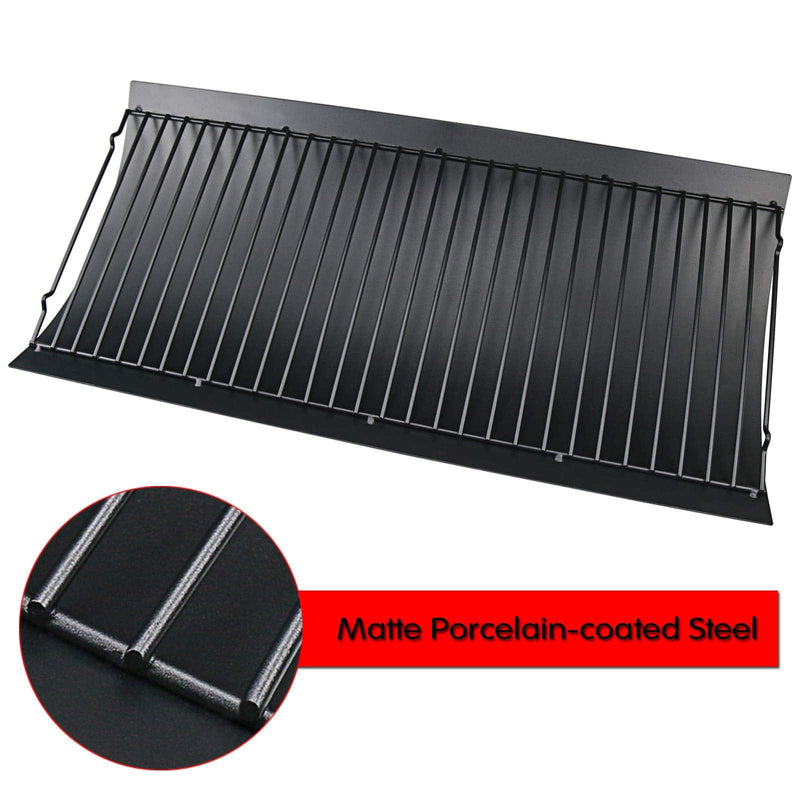 Hisencn 27 inch Ash Pan Repair Parts for Chargriller 1224, 1324, 2121, 2222, 2727, 2828, 2929 Charcoal Grills, Charbroil 17302056, 27" - Grill Parts America