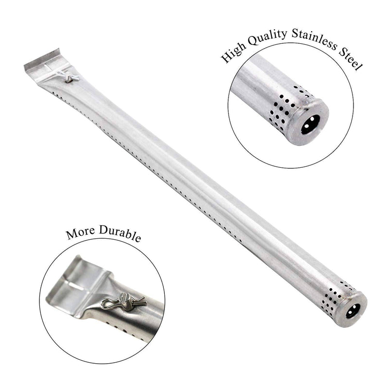 Hisencn Repair kit Grill Burner, Heat Plate Shield Tent, Adjustable Crossover Tube Replacement - Grill Parts America