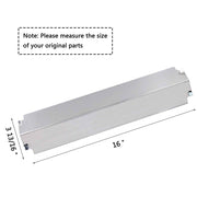 Hisencn Repair kit Grill Burner, Heat Plate Shield Tent, Adjustable Crossover Tube Replacement - Grill Parts America