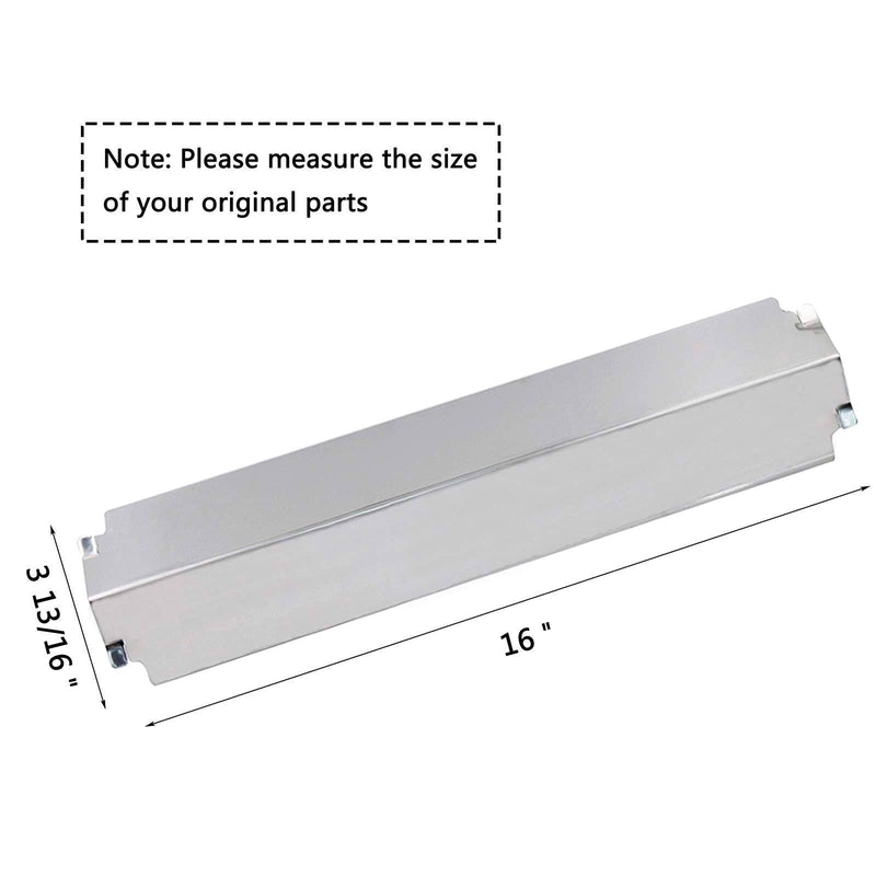 Hisencn Repair kit Grill Burner, Heat Plate Shield Tent, Adjustable Crossover Tube Replacement - Grill Parts America