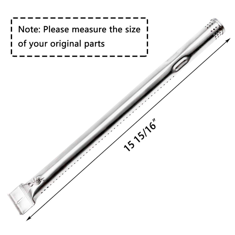 Hisencn Repair kit Grill Burner, Heat Plate Shield Tent, Adjustable Crossover Tube Replacement - Grill Parts America