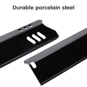 Hisencn 15 inch Grill Heat Plate Replacement, Porcelain Steel Heat Tent, Flame Tamer, Burner Cover, Flame Tamer 4Pack - Grill Parts America