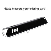 Hisencn 15 inch Grill Heat Plate Replacement, Porcelain Steel Heat Tent, Flame Tamer, Burner Cover, Flame Tamer 4Pack - Grill Parts America