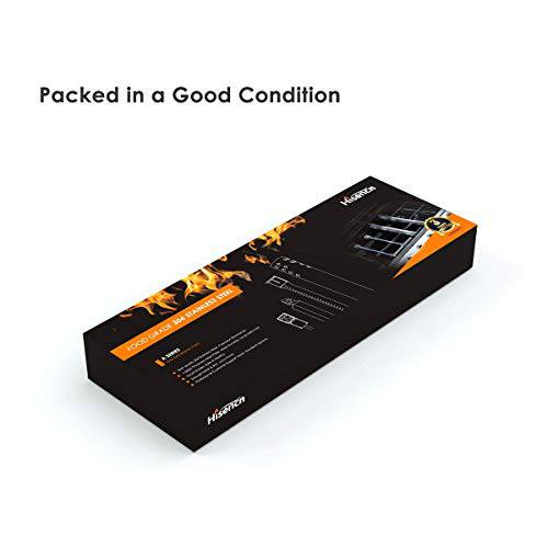 Hisencn 304 Stainless Steel Grill Parts Kit for Charbroil Advantage Series 4 Burner 463240015, 463240115, 463343015, 463344015 Gas Grill, Burner, Heat Plate, Carryover Tube Replacement Parts - Grill Parts America