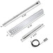Hisencn 304 Stainless Steel Grill Parts Kit for Charbroil Advantage Series 4 Burner 463240015, 463240115, 463343015, 463344015 Gas Grill, Burner, Heat Plate, Carryover Tube Replacement Parts - Grill Parts America
